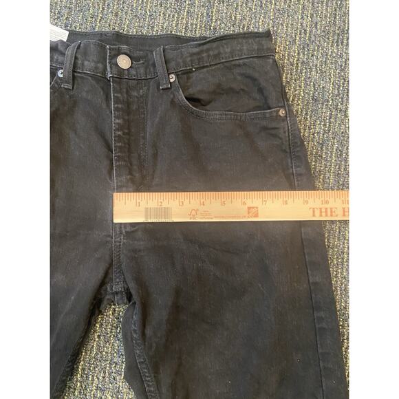 Levis 505 Jeans Mens 34x30 Gray Regular Fit Straight Leg Denim Pants Y2K - Picture 5 of 8